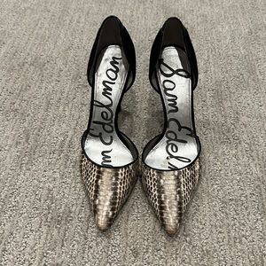 Sam Edelman- black zebra